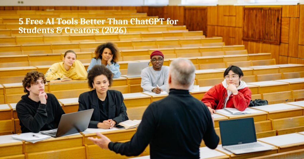 5 Free AI Tools Better Than ChatGPT for Students & Creators (2026)